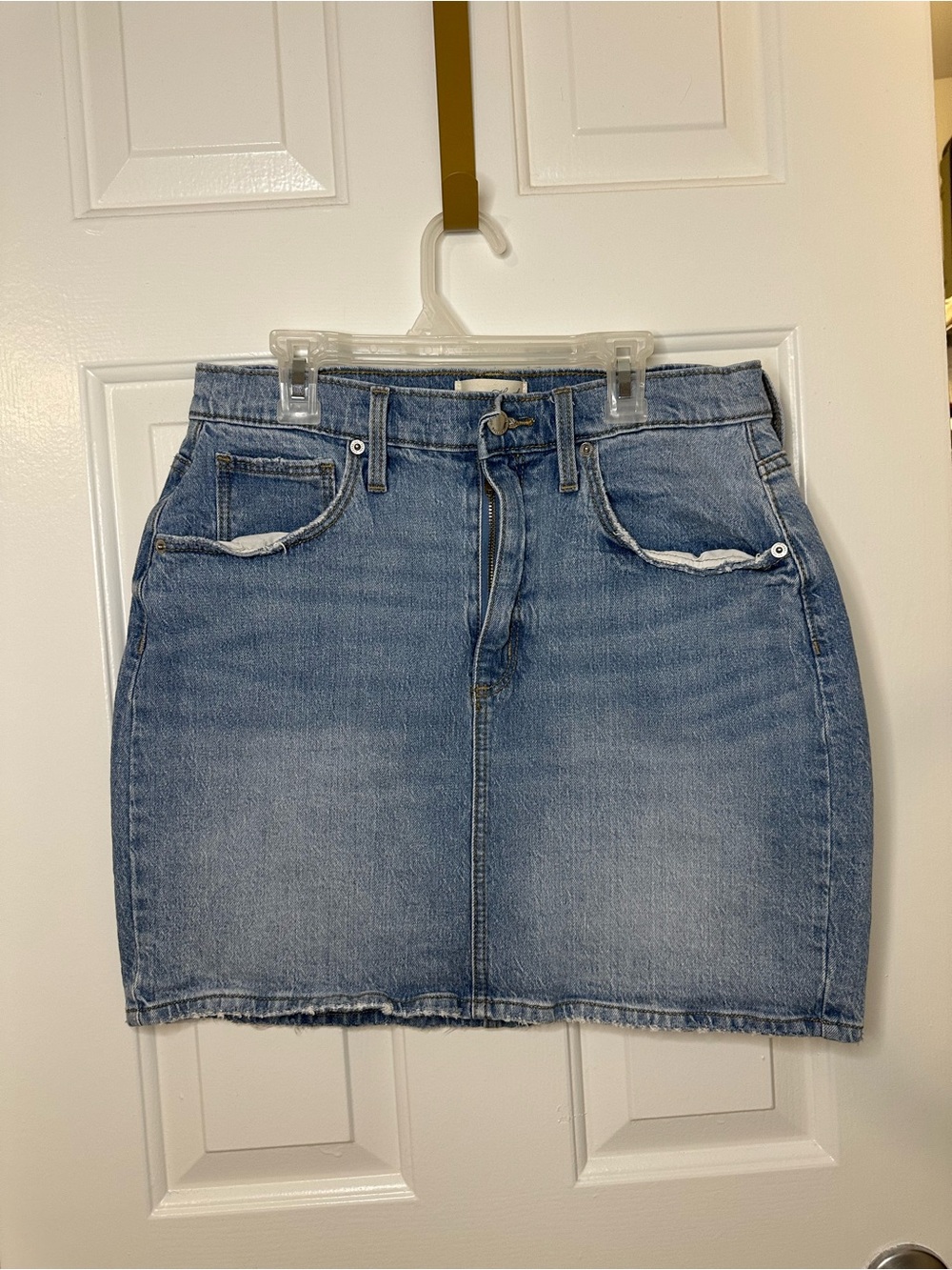 Universal Thread Light Blue Denim Mini Skirt